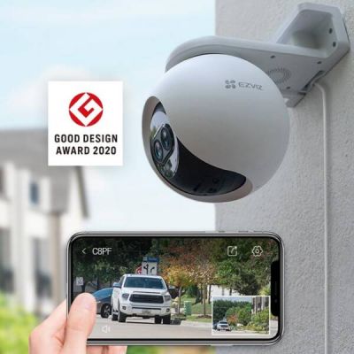 Camera WiFi Quay Quét, Ống kính kép EZVIZ C8PF 2MP